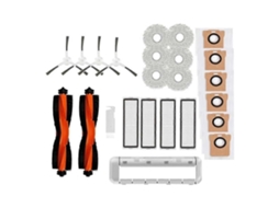 Kit De Acessórios De Substituição Para Aspirador Robô X20+ / X20 Plus: Escova Lateral Principal, Filtro Hepa, Pano De Limpeza, Saco De Pó._ozo