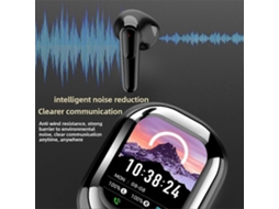 Fones De Ouvido Sem Fio Bluetooth Com Tela Sensível Ao Toque Led Inteligente E Controle Deslizante Ly Ebike