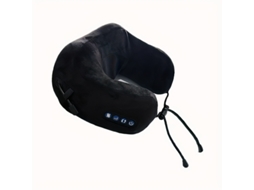 Almofada de Massagem Recarregável Usb em Forma de U, Facial com Suporte para o Pescoço Uso Viagem e Casa, Compacto, Recarregável, Diário STELASPLEN