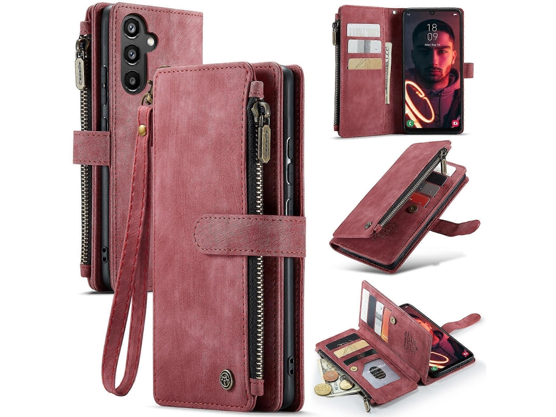 Capa Couro Para Samsung Galaxy A34 5g, Elysve