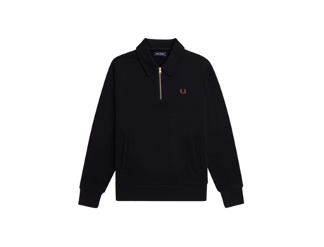 Sweatshirt de Homem FREDPERRY Algodão Preto (S)