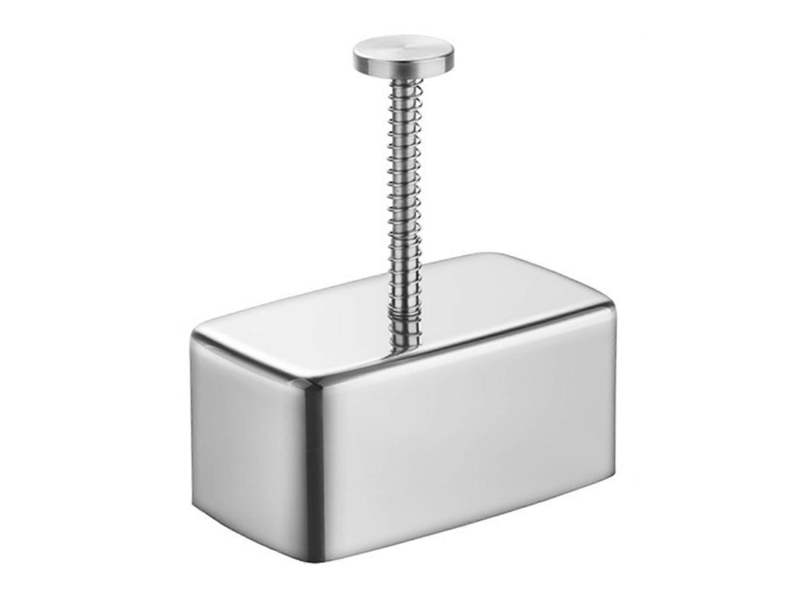 Forma Retangular De Aço Inoxidável Para Bolinhos De Arroz E Sushi, Fácil De Limpar, Ideal Para Cozinha E Uso Doméstico.