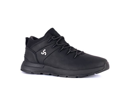 Sapatos de Homem BUSTAGRIP Lancer Pele Preto (41)