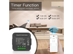 Módulo Interruptor Inteligente Tuya Wifi Controle App/voz | S/MARCA