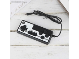 1 Controle para Console de Jogos Clássico Retrô, Versão Home Fc, Duplo Portátil GOKOCO