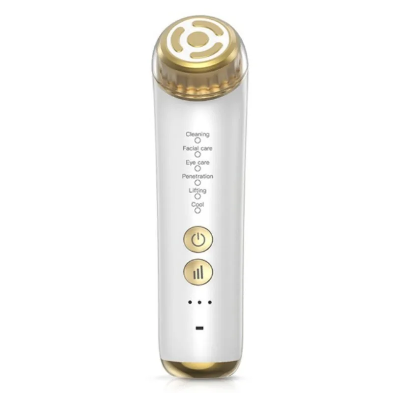 Massageador Facial Portátil (branco) Para Uso Doméstico, Ideal Para Cuidados Com A Pele E Beleza.