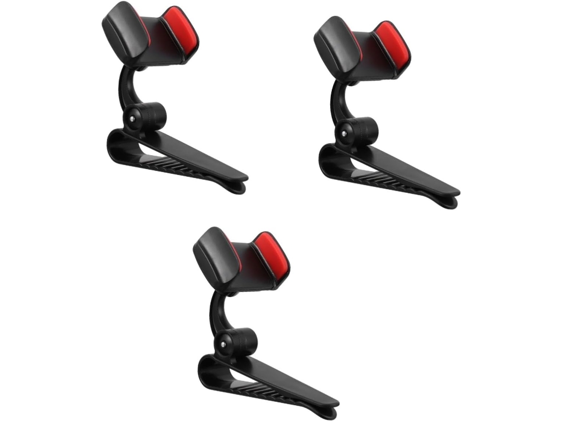 Suporte Para Celular Veicular De 3 Peças Para Para-brisa