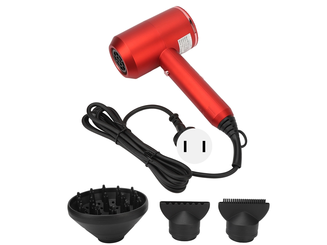 2026 secador de Cabelo Profissional 1800w com 3 Modos de Calor, Temperatura Constante e Tecnologia de Íons Negativos Portátil