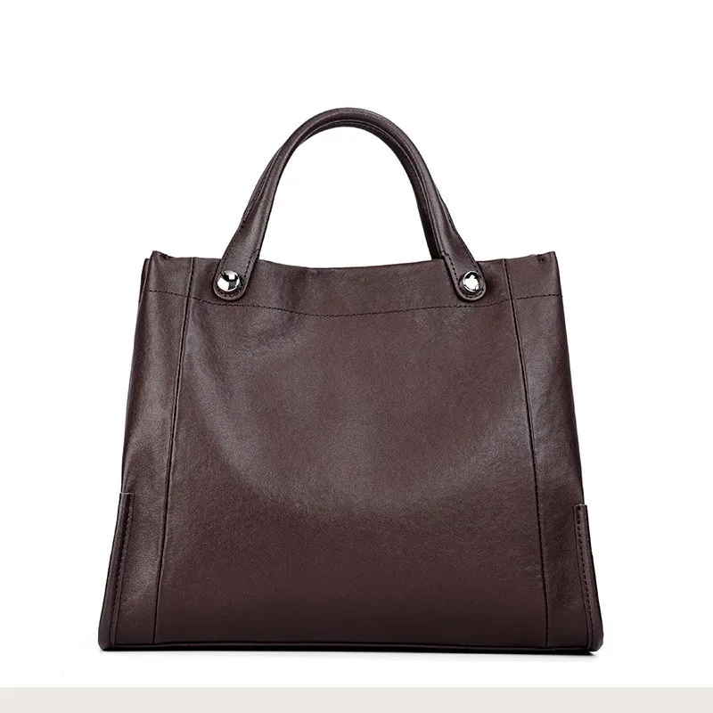 (1569-chocolate) Nova Bolsa Feminina 2026, Bolsa De Ombro Em Couro Genuíno Da Moda, Bolsa Feminina De Luxo De Grife