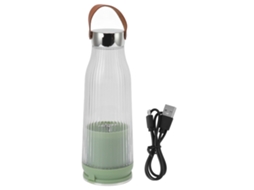 Liquidificador portátil 380ml lâmina inox bateria 1300mAh USB para viagem cozinha office outdoor | S/MARCA