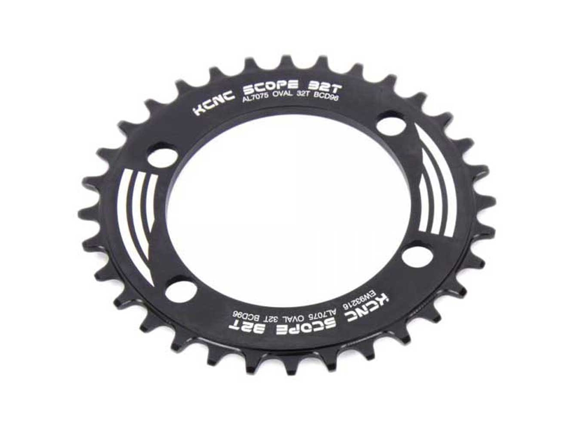 Prato Oval Mtb Scope 104 Bcd Preto 30Tkcnc
