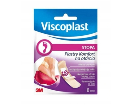 Curativo adesivo Viscoplast, mix de 6 unidades