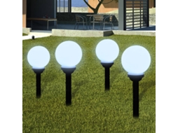Vidaxl Candeeiros De Exterior 8 Pcs Led 15 Cm Com Estacas De Enterrar