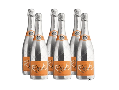 Caixa De 6 Garrafas 75 Cl Veuve Clicquot Rich