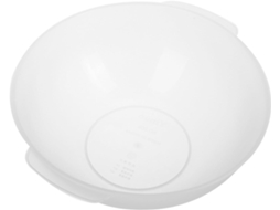 Bacia Redonda De Plástico De 21 Cm Com Alça, Bacia Multifuncional