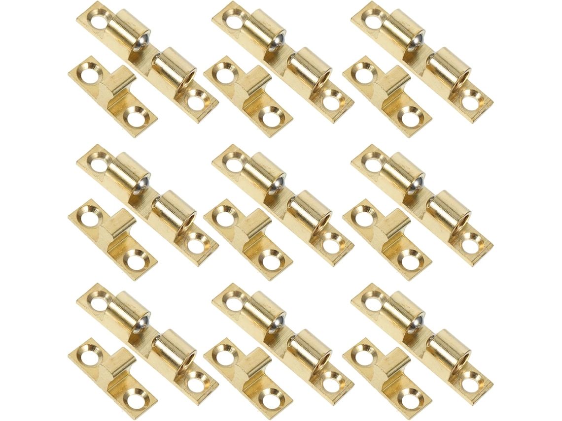 Artibetter Conjunto De 10-fechos Porta Com Fivela Esfera Cobre, Fechos De Tensão Móveis, Armários E Guarda Roupa