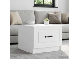 Vidaxl Mesa De Centro Branco 49 X 50 X 37 Cm Derivados De Madeira
