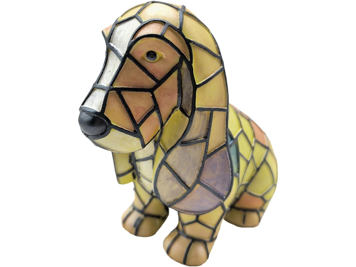 Abajur De Mesa Em Formato De Cachorro | Luminária De Mesa Fofa De Resina Iluminação Suave Para Dec Gokoco
