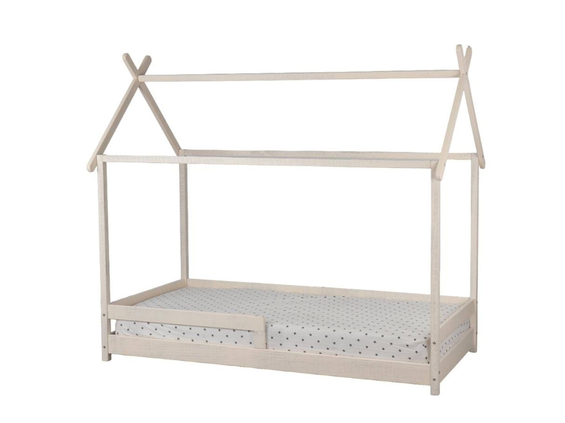 MUEBLEAR Cabana 200X90Cm com Plataforma Branca