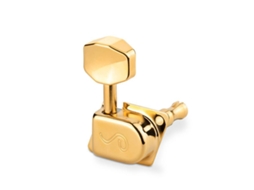 Schaller Cabeças de Máquinas 70S 6L com Pequenos Pinos de Metal Eixo Sólido Div