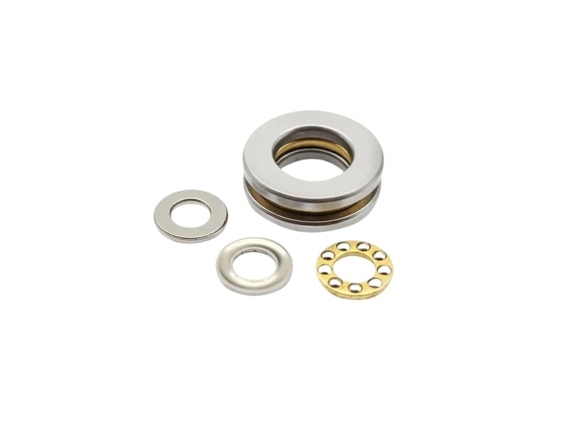 1 Peça Rolamento De Esferas Axial Plano Mini 3em F2-6m F3-8m F4-10m F5-10m F6-12m F7-17m F8-16m F10-18m Metálico F6-14m