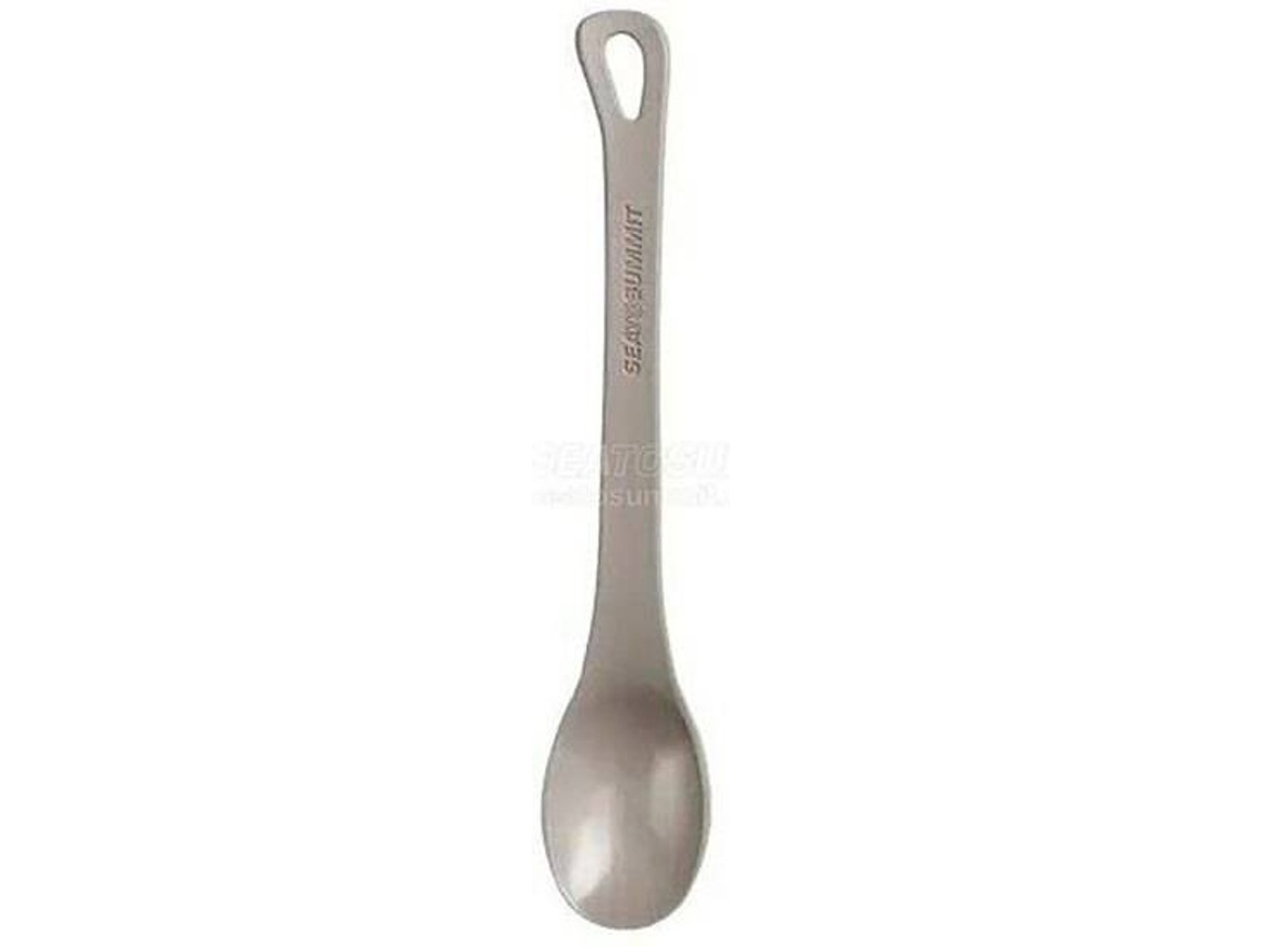 Utensílio De Cozinha Para Campismo SEA TO SUMMIT Delta Long Handled Spoon (Aço, Polipropileno)