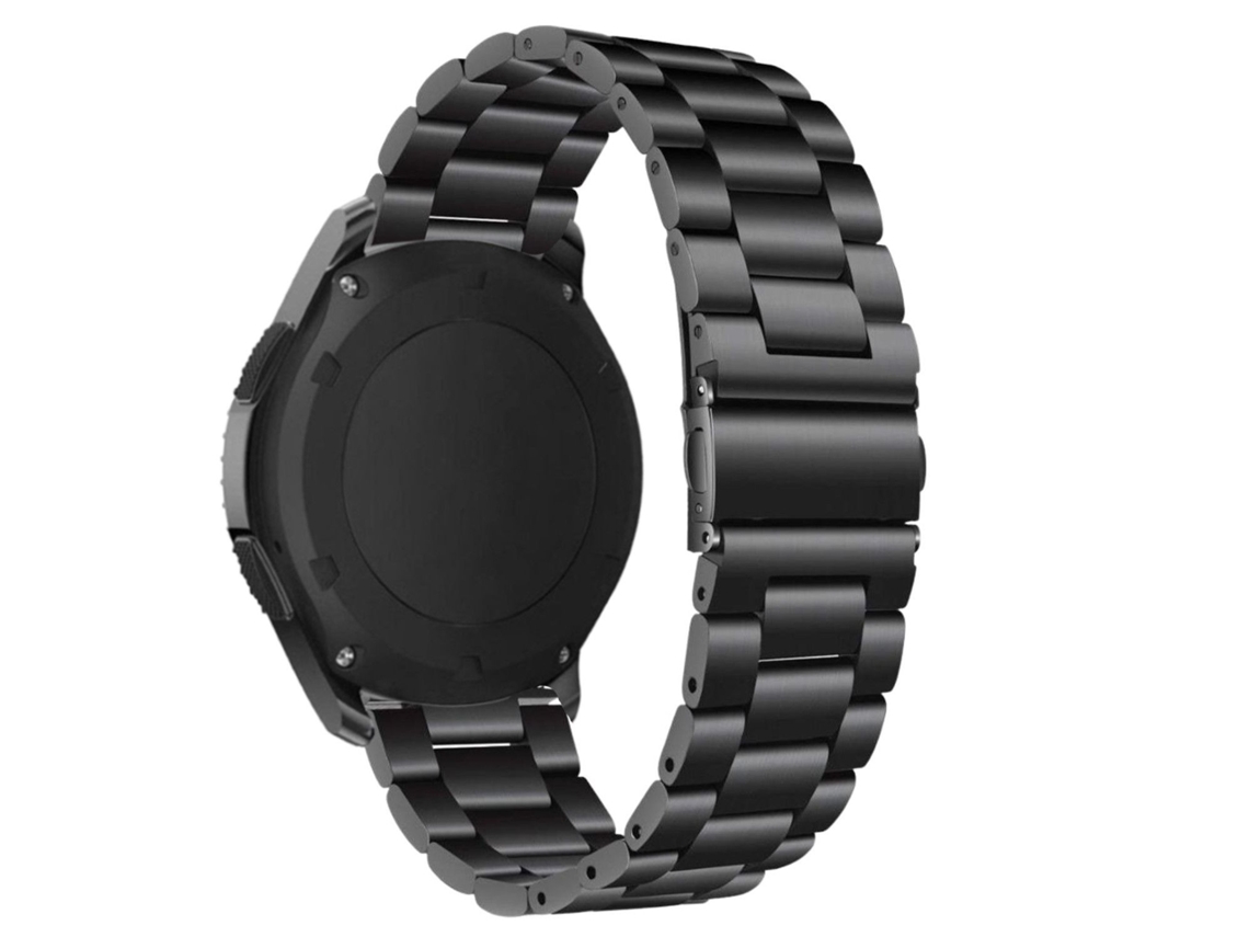 Bracelete Aço Ajustável para Amazfit GTS 4 Preto