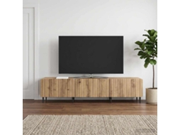 Vidaxl Gabinete para Tv Carvalho Arttisan 147 X 34,5 X 32 Cm