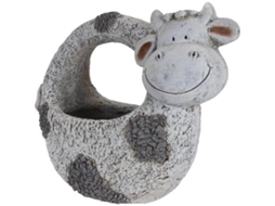 Macetero cesta vaca 40x20x36 cm