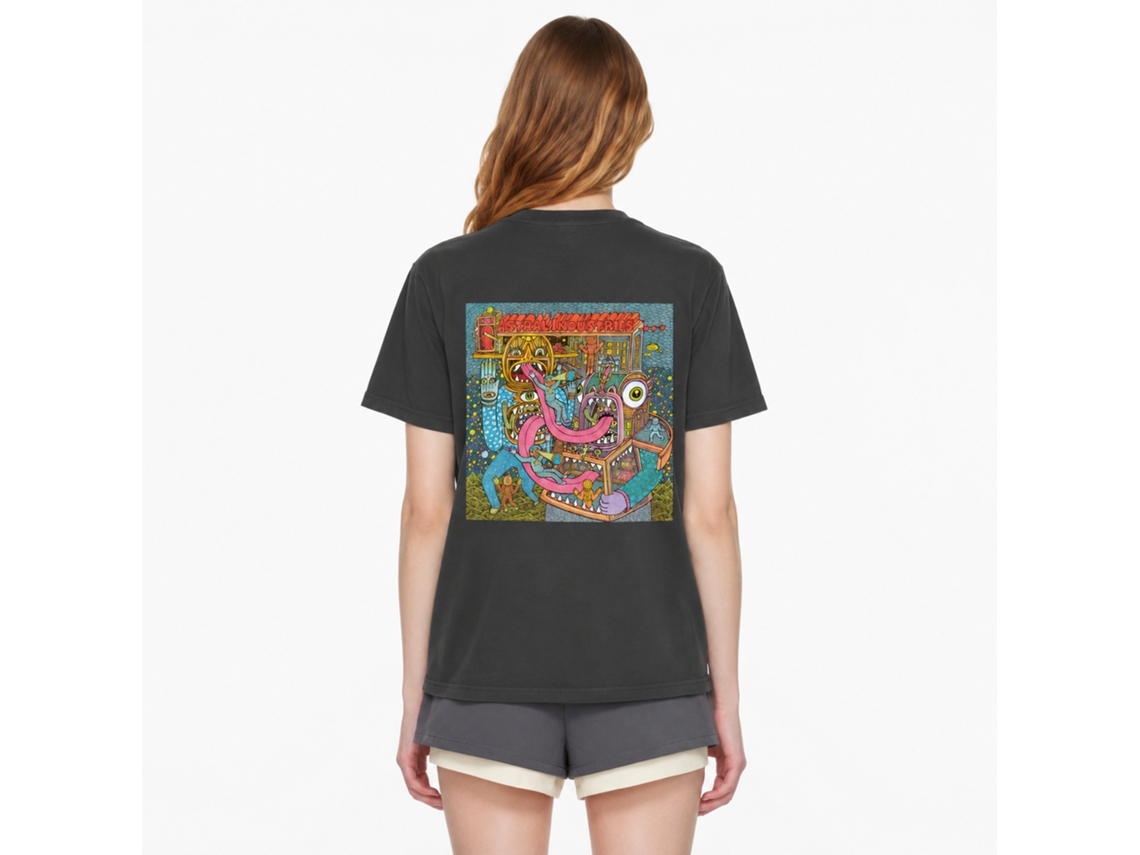Rockinstone Sonidos Premium Relaxed Tee Astral Industries T-shirt Unique Designer Style