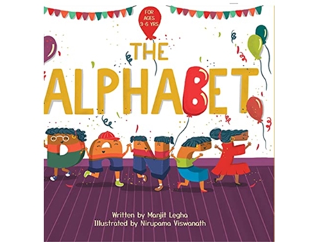 Livro Alphabet Dance de Manjit Legha (Inglês - Capa Dura)