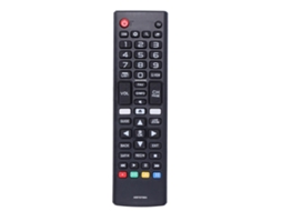 Aetheria controle Remoto Substituto Akb75375604 para Smart Tv Lg, 10m, Botões Silicone, Abs