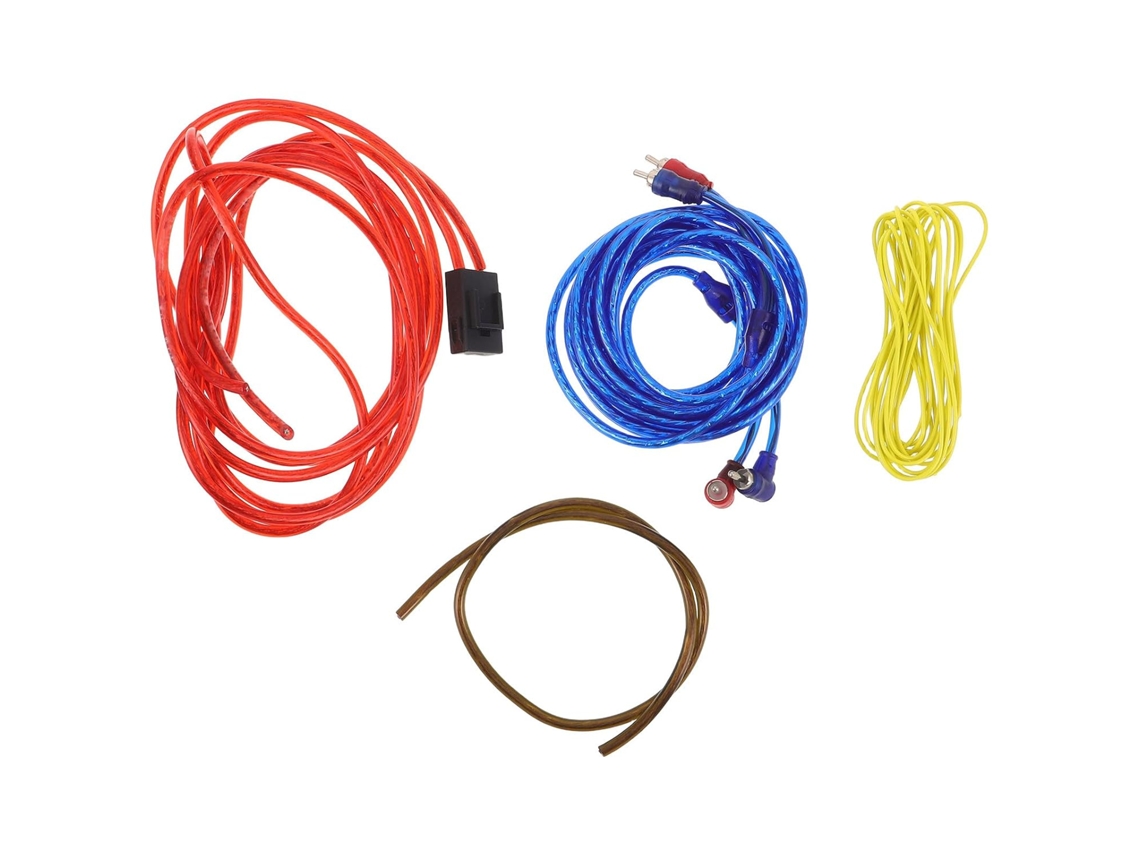 Guia De Instalação De Amplificador De Subwoofer Para Carro (4 Peças)