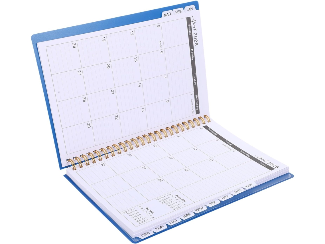Caderno De Anotações Compacto, Pequeno Planejador Semanal, Calendário Semanal 2026, Mini Organizador Diário. Gokoco