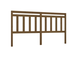 Bed Headboard, Bed Headboards Vidaxl Marrom Madeira De Pinho (186 X 100 Cm)
