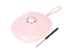 2026 Store reloj Despertador Digital Vibrador Led Portátil para Dormilones Estudiantes Niños Color Rosa