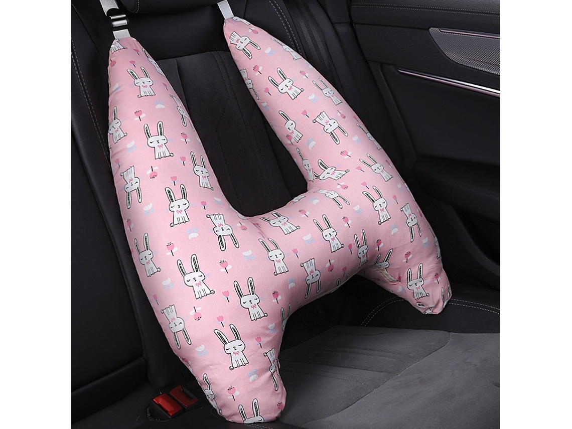 Almofada De Apoio Para Cabeça E Pescoço No Carro, Com Suporte Lateral, Estilo 3, Elysve