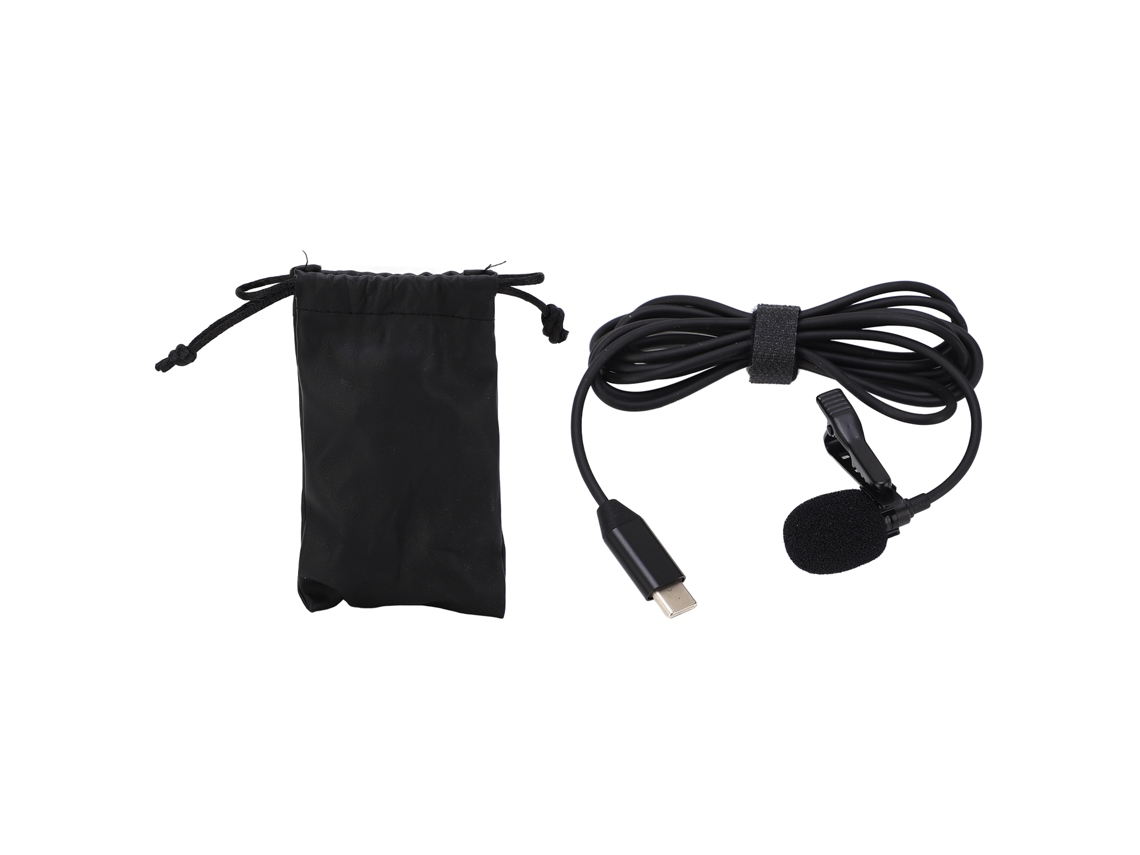 2026-microfone Lavalier Para Câmera De Ação Dji Action Oa2 Oa3, Microfone De Lapela Com Clip E Receptor