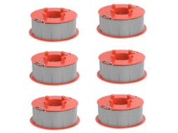 T1f 6pcs para Cortador de Grama Bosch Carretel de Linha F016800175