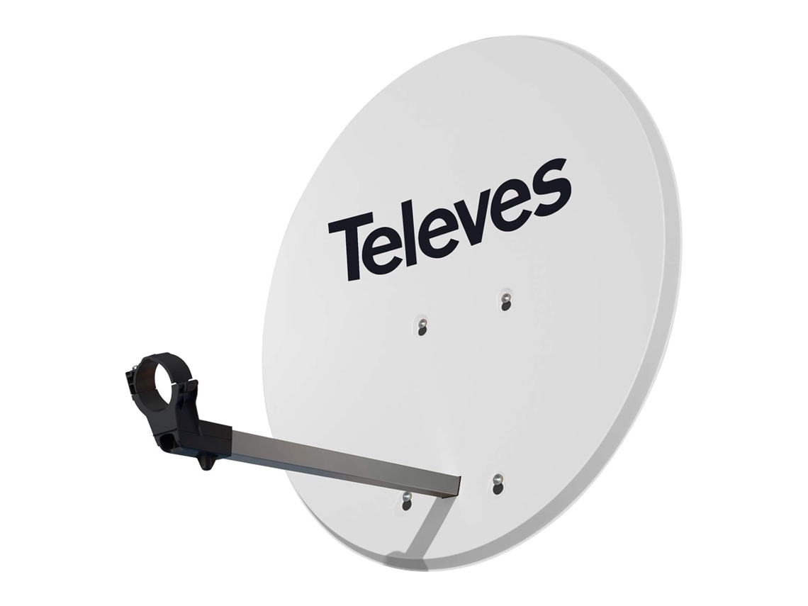 Antena Parabólica T E L E V E S 63 Cm Alumínio Com Lnb