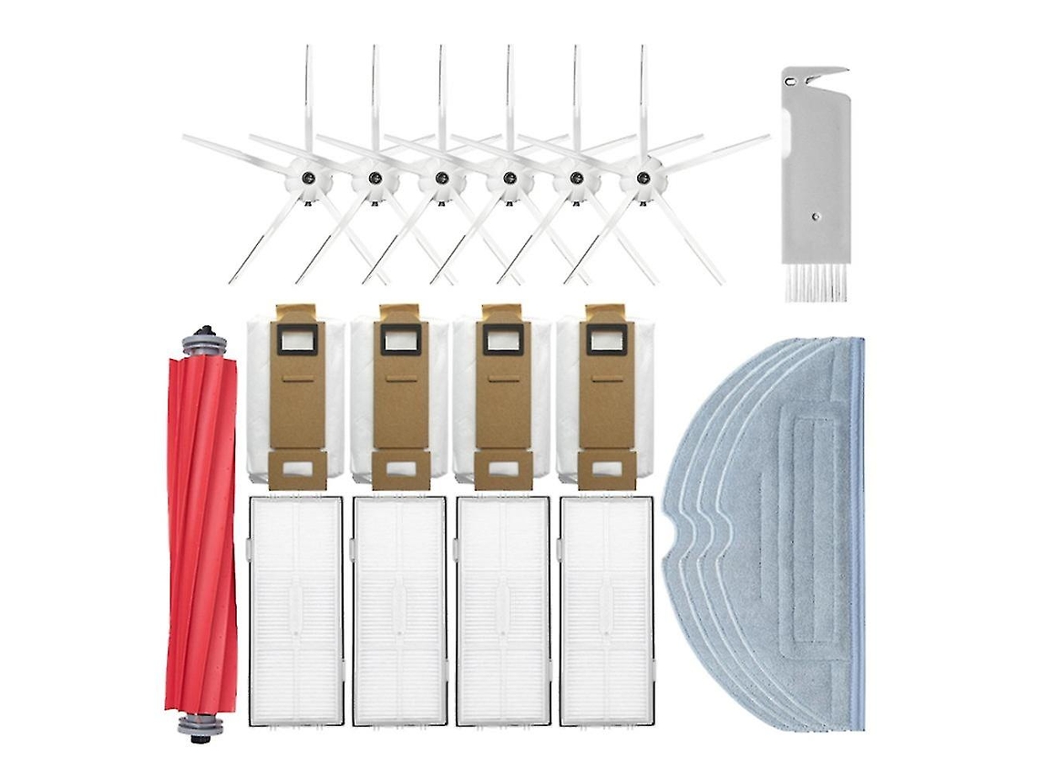 Aplica-se ao Xiaomi Roborock S7 T7s T7s Plus Escova principal Pano Mop Filtro Hepa