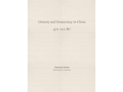 Livro Oratory and Democracy in China de Diverse And Anonymous (Inglês)