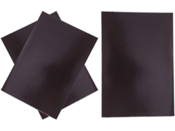 Folhas magnéticas flexíveis com adesivo no verso, Pretas, Colares, Ideias para artesanato, Desenhos e