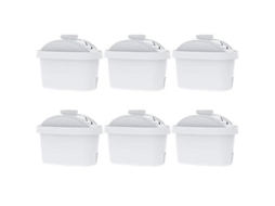 6 cartuchos de filtro para peça de reposição de jarro de filtro de chaleira ONEVER