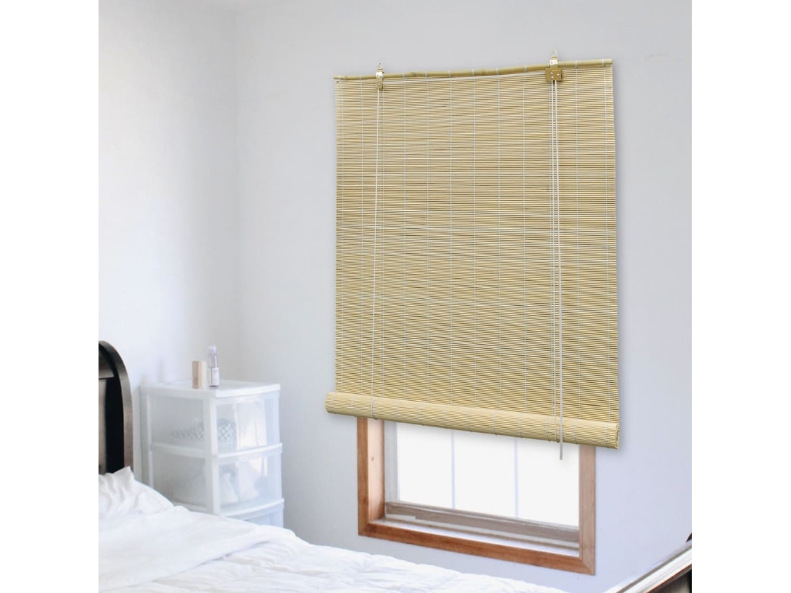 Vidaxl Estore/persiana Em Bambu 80x220 Cm Natural