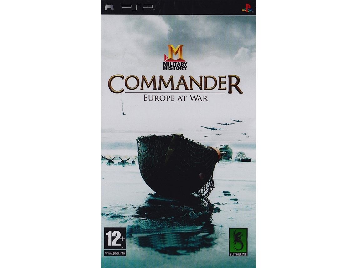 Jogo PSP Military History Commander Europe At War