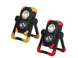 Luz De Trabalho Led Cob Lanterna Para Acampamento, Emergência E Inspeção Com Holofote E Suporte Para Holofote. Olysi Shop