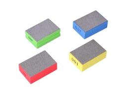 4 Peças De Discos De Polimento Com Diamante Manual Para Azulejo, Pedra, Desbaste E Polimento 60 100 200 400 Grit