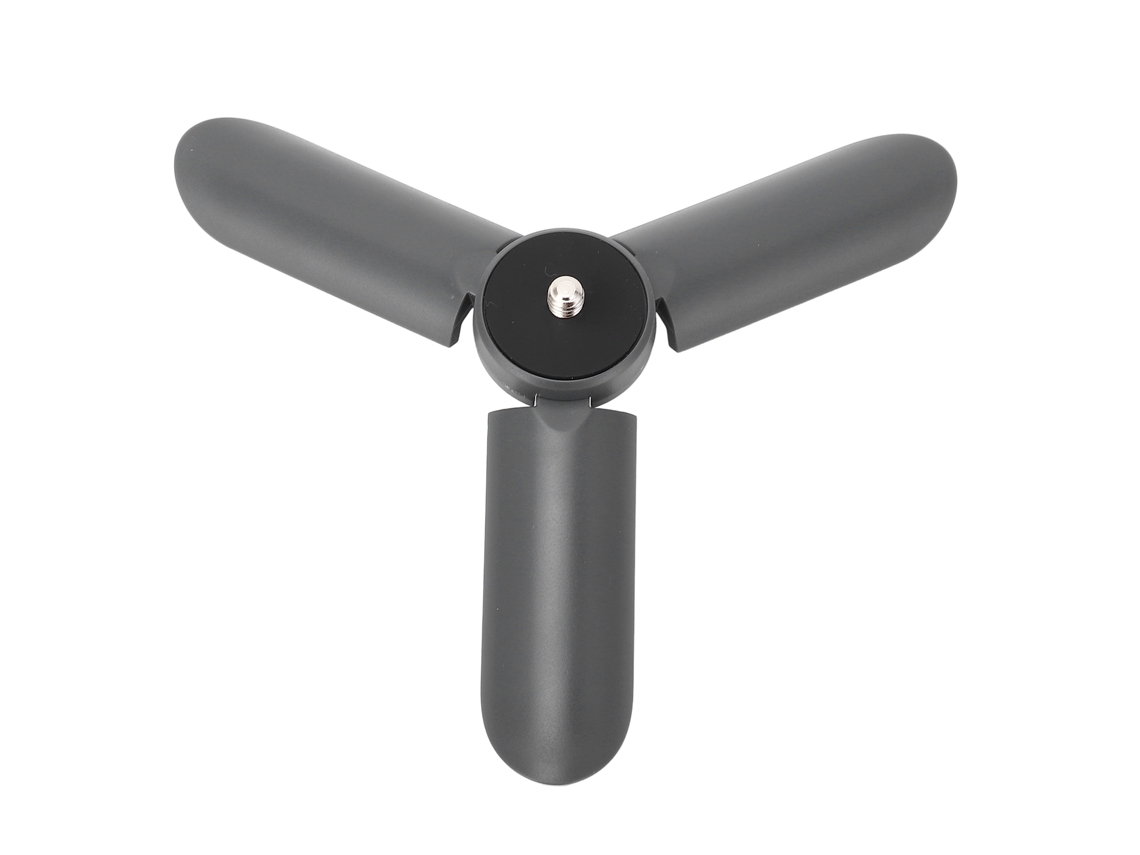Trípode De Escritorio Para Cámara Con Base De Silicona Antideslizante, Tornillo 1/4in, Para Pocket 3 Y One X3, Gris