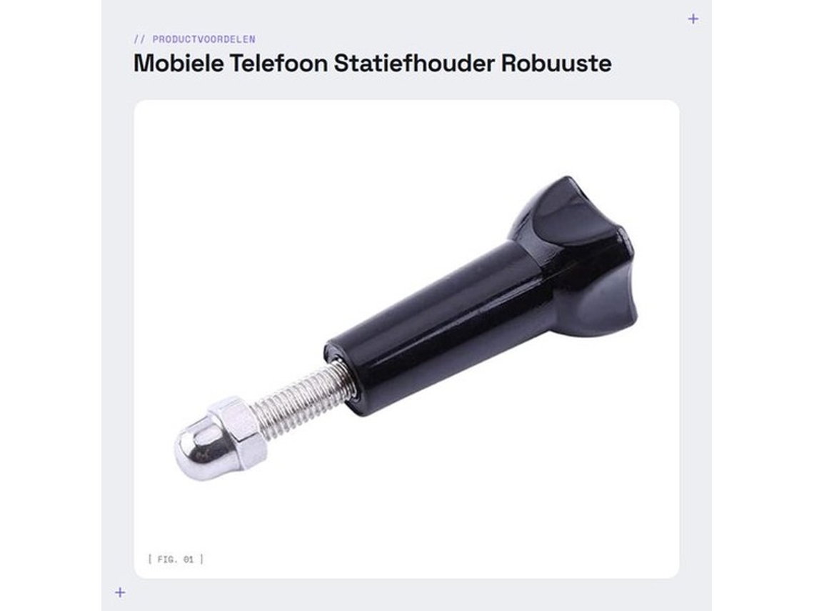Estabilizador De Smartphone - Robusto - Leve - Durável - Acessórios De Câmera - Fechamento Rápido - Compatível Com 2/3/3+/4 Câmeras - Estabilizador De